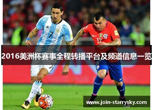 2016美洲杯赛事全程转播平台及频道信息一览